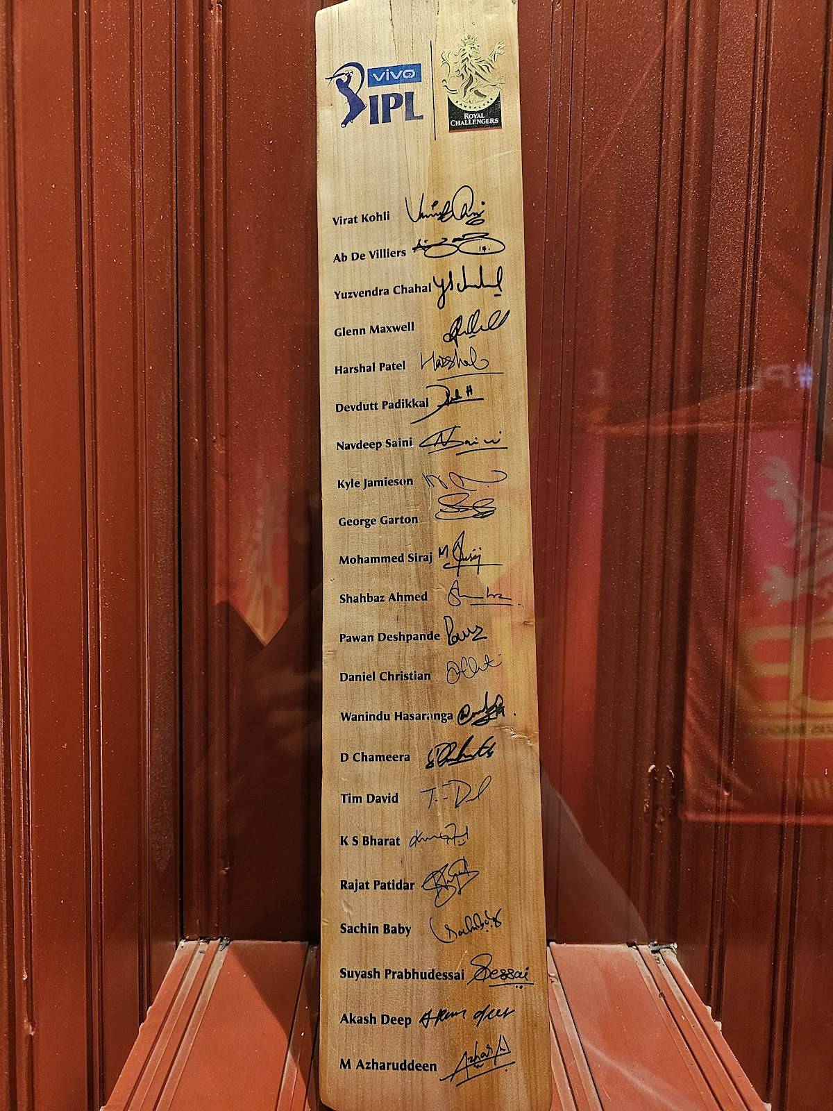 RCB Bar and Cafe menu