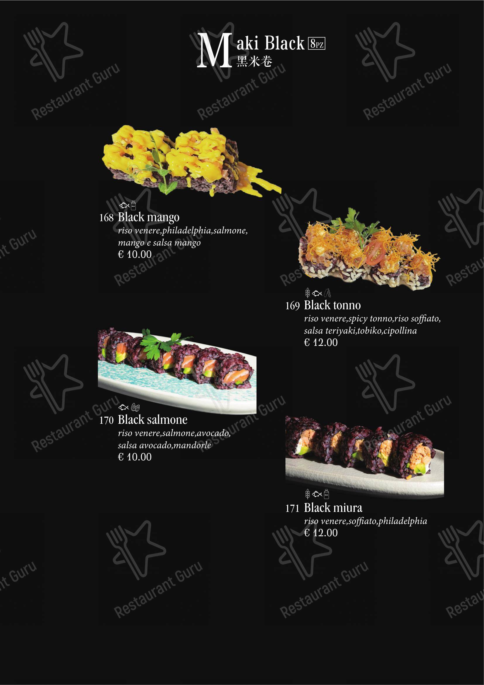Menu di Ristorante Giapponese Tao - Menu
