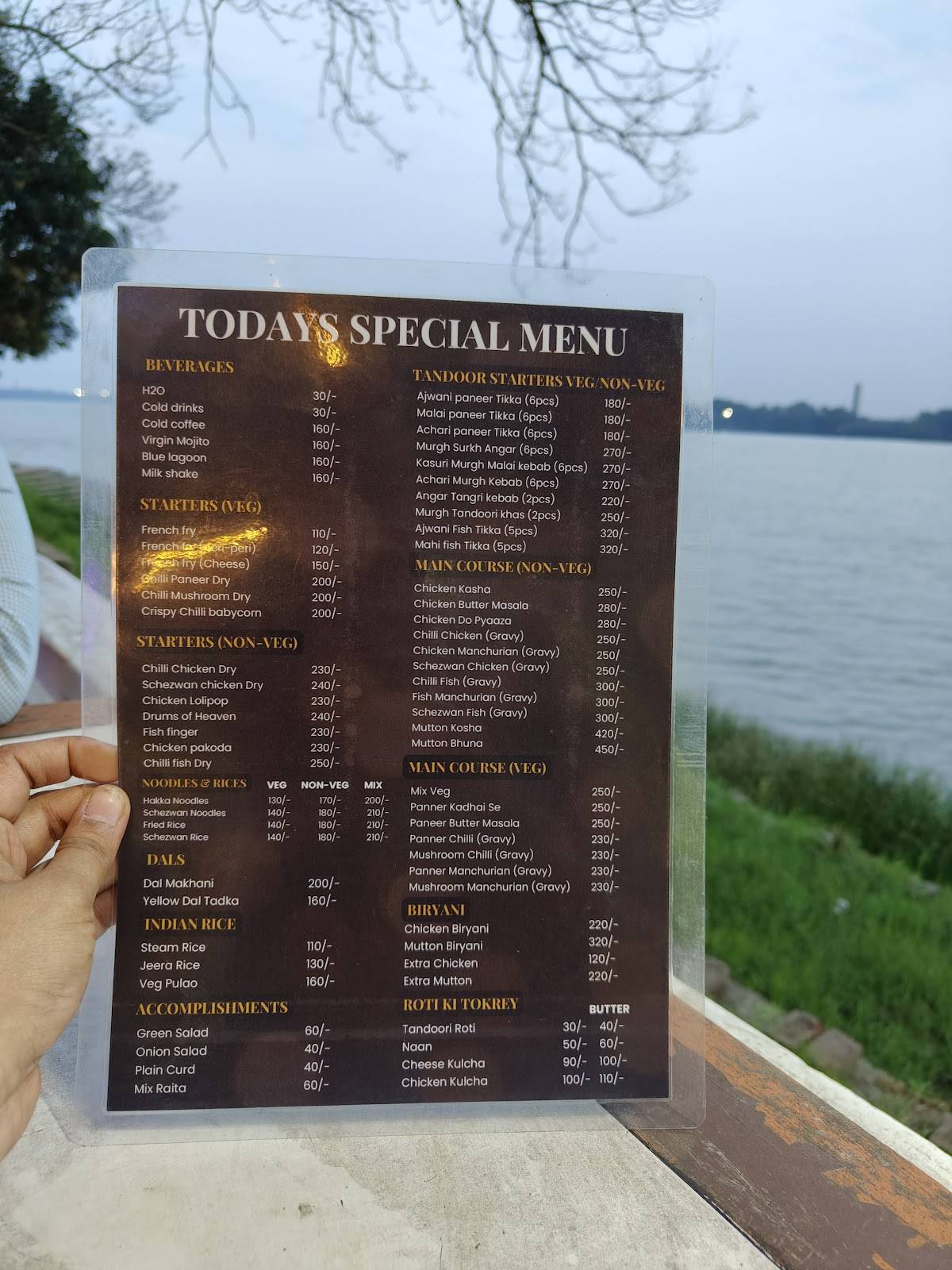 Rasoi King menu