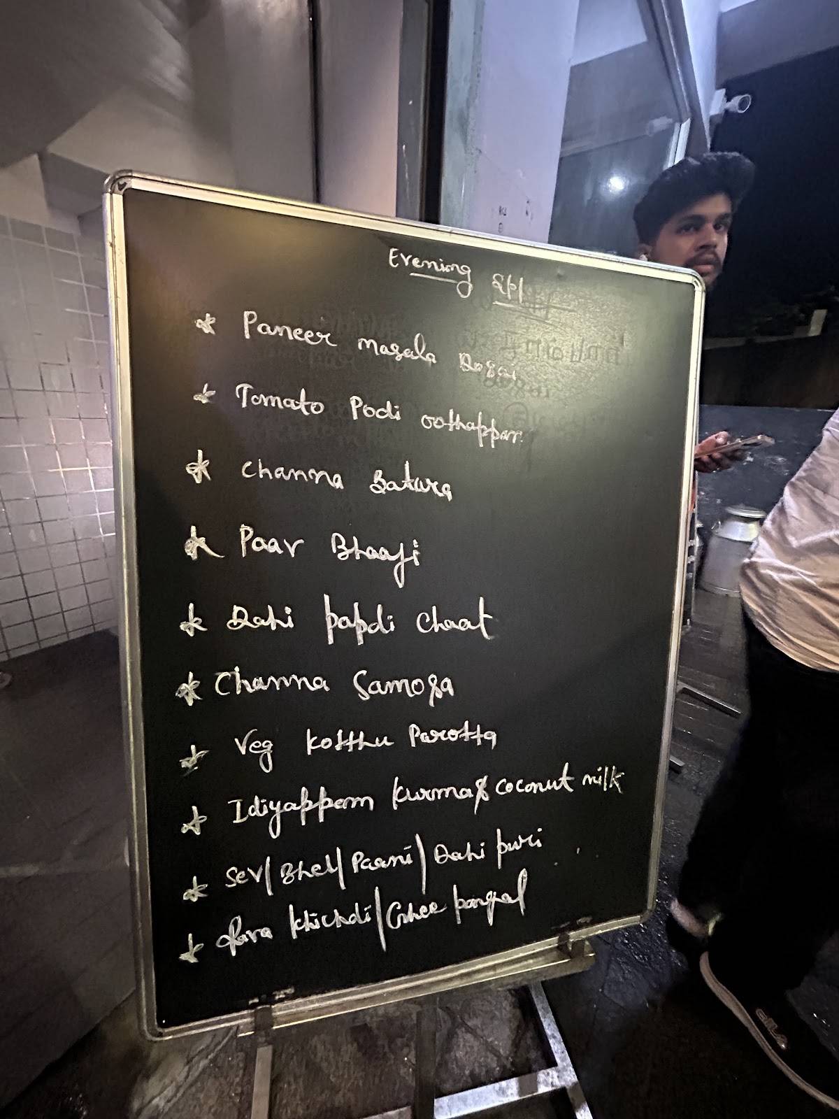 Ratna Cafe menu