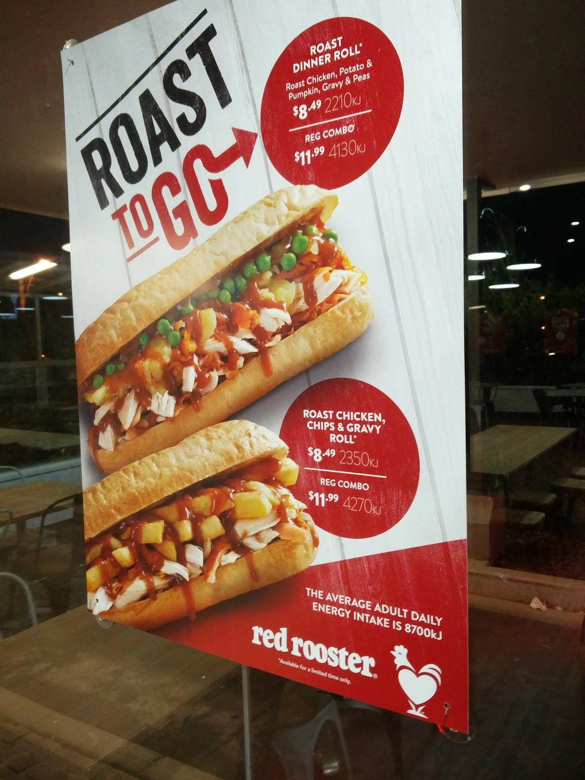 Menu at Red Rooster Moorebank fast food, Moorebank