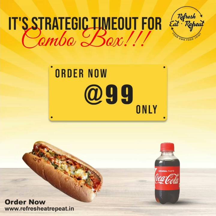 Refresh Eat Repeat menu