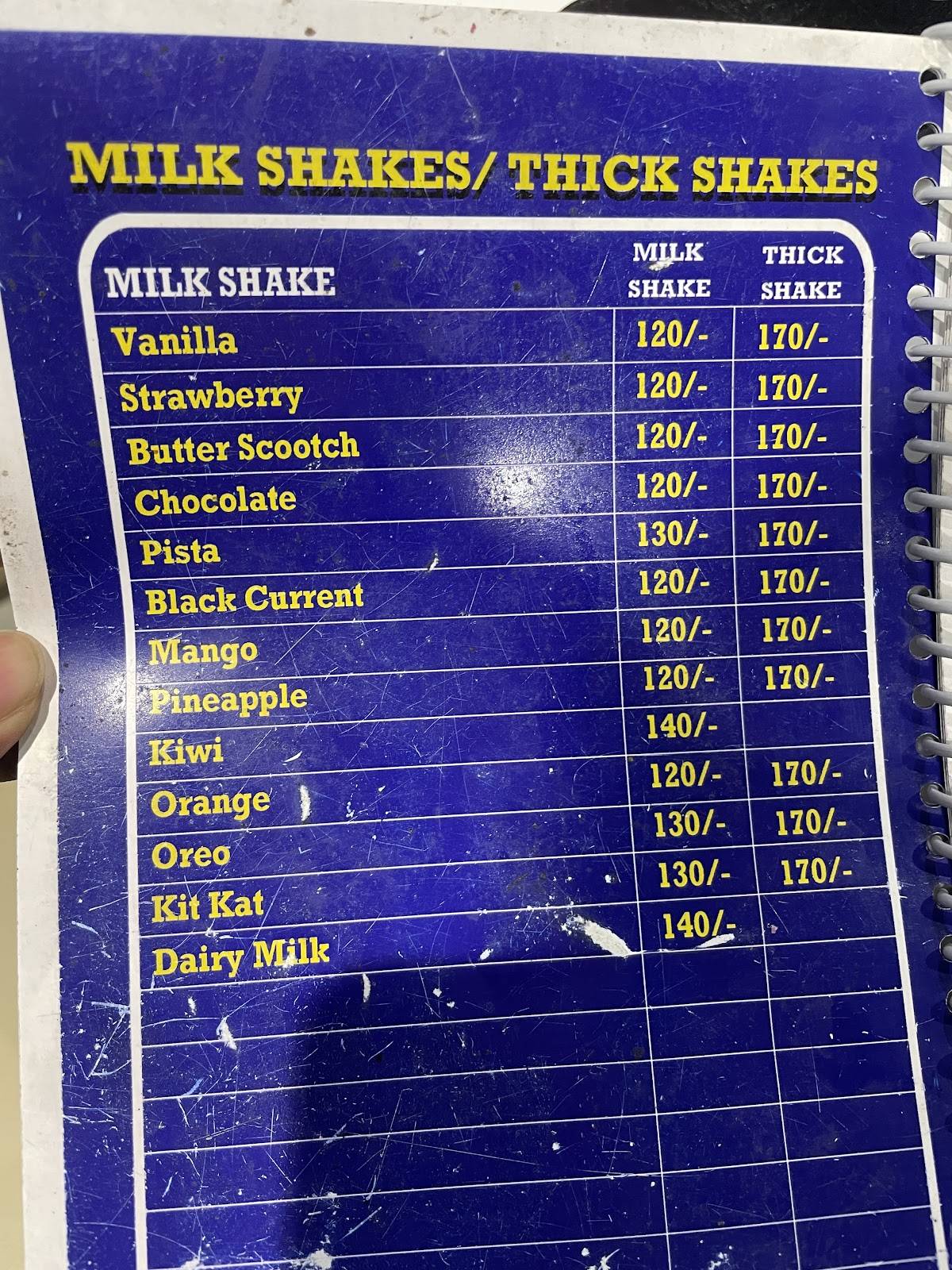 Alankar Sweets And Baker Near Maranatha Temple menu