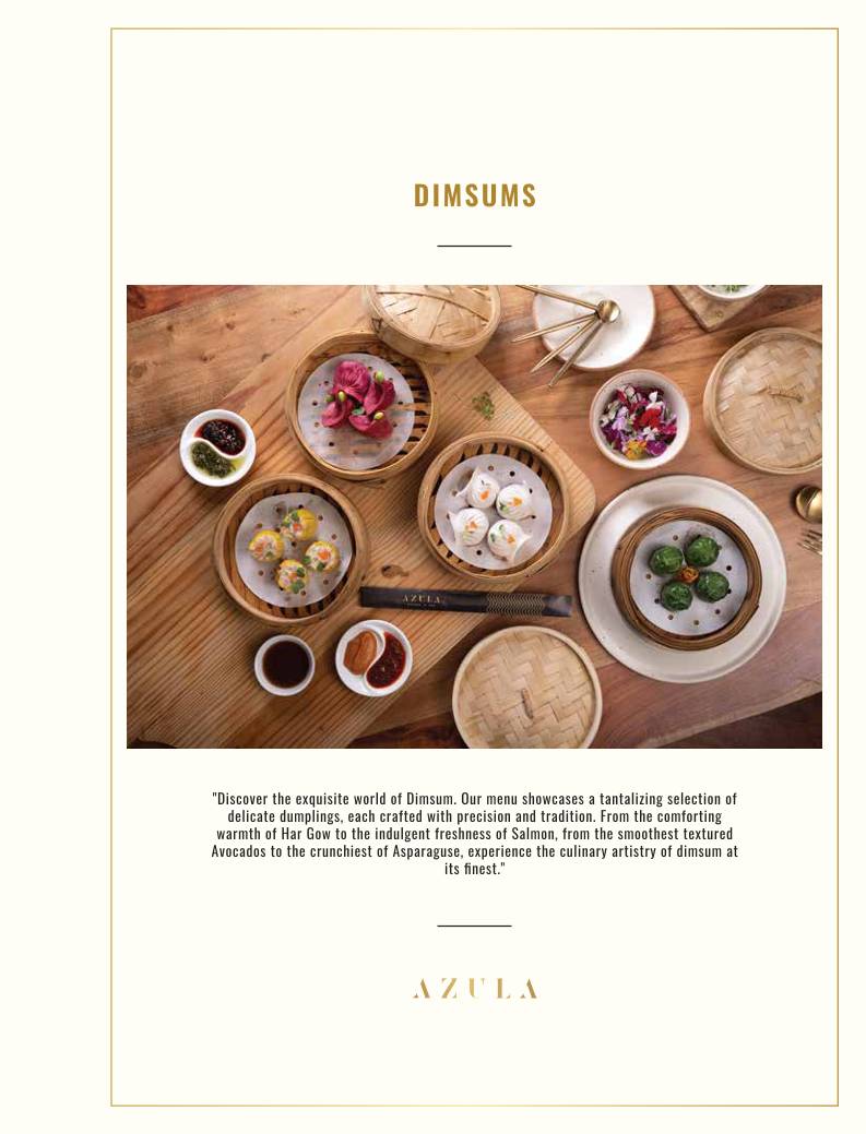 Azula - Asian Kitchen & Bar menu