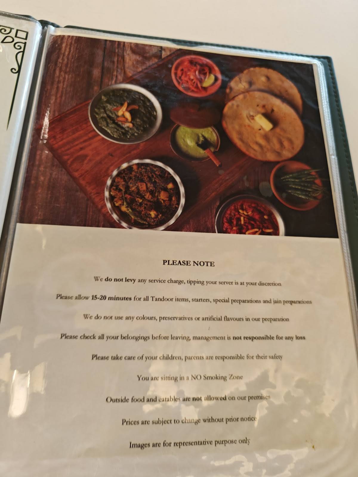 B Bhagat Tarachand - Vashi menu