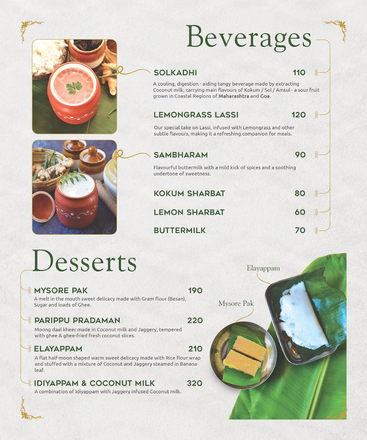 Bhoomi by Seeta Ki Rasoi menu