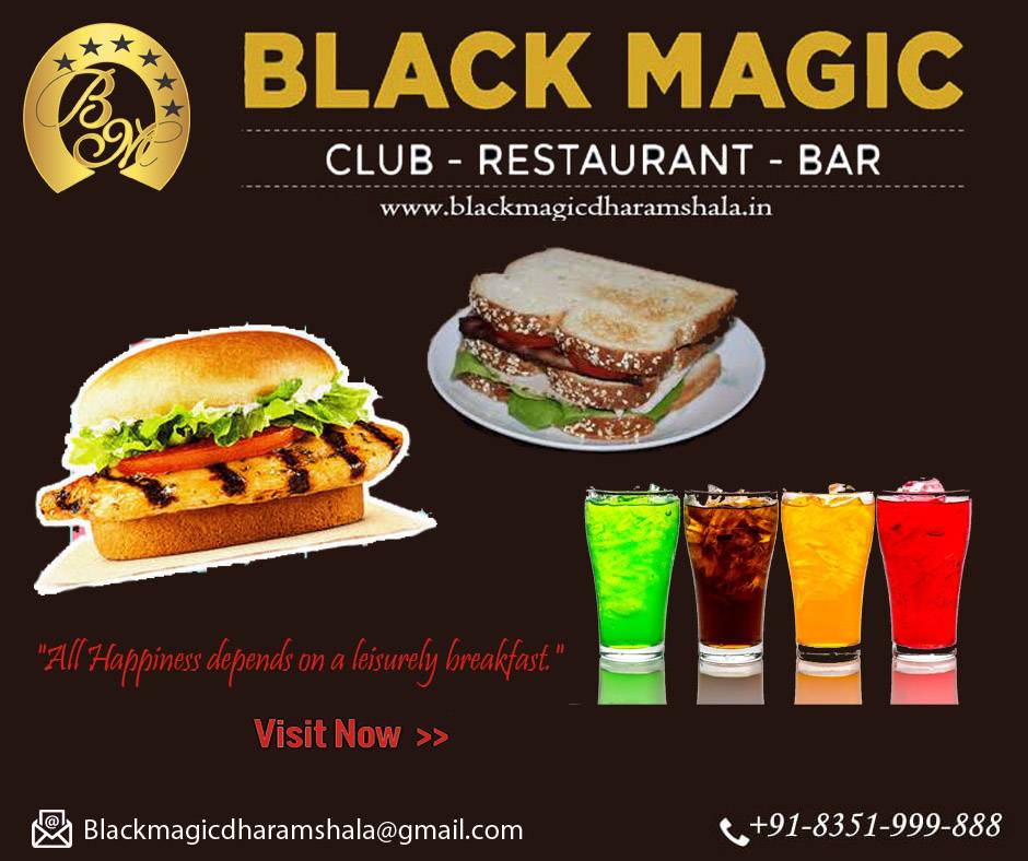 Black Magic Restaurant & Bar menu