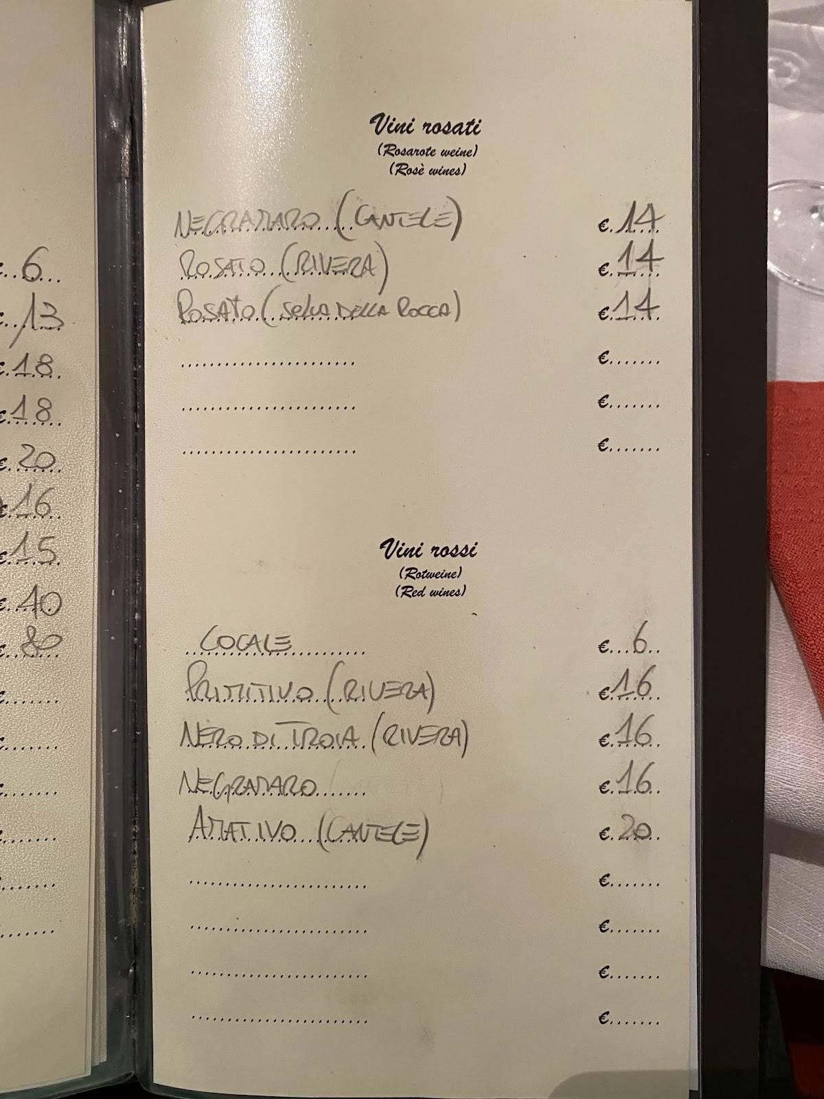 Menu di Box 19 