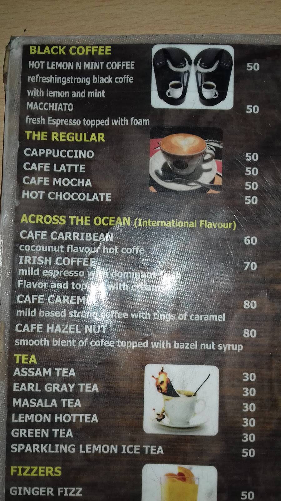 Brawers Coffee Day Restaurant menu