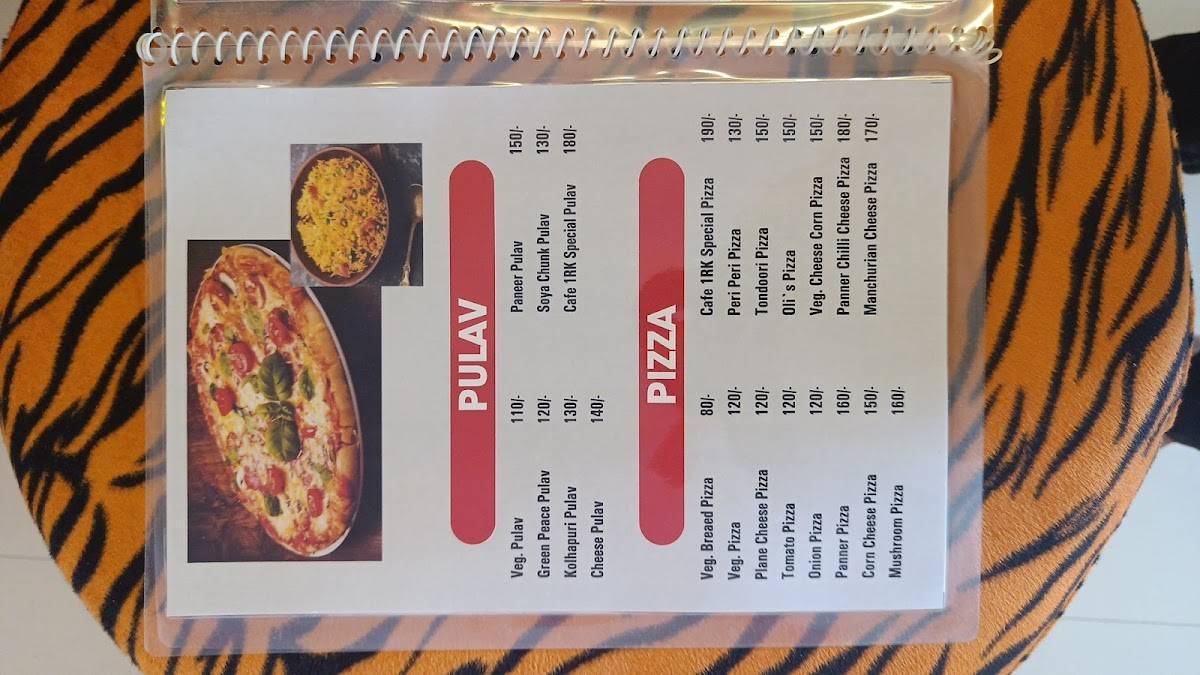 Cafe 1RK menu