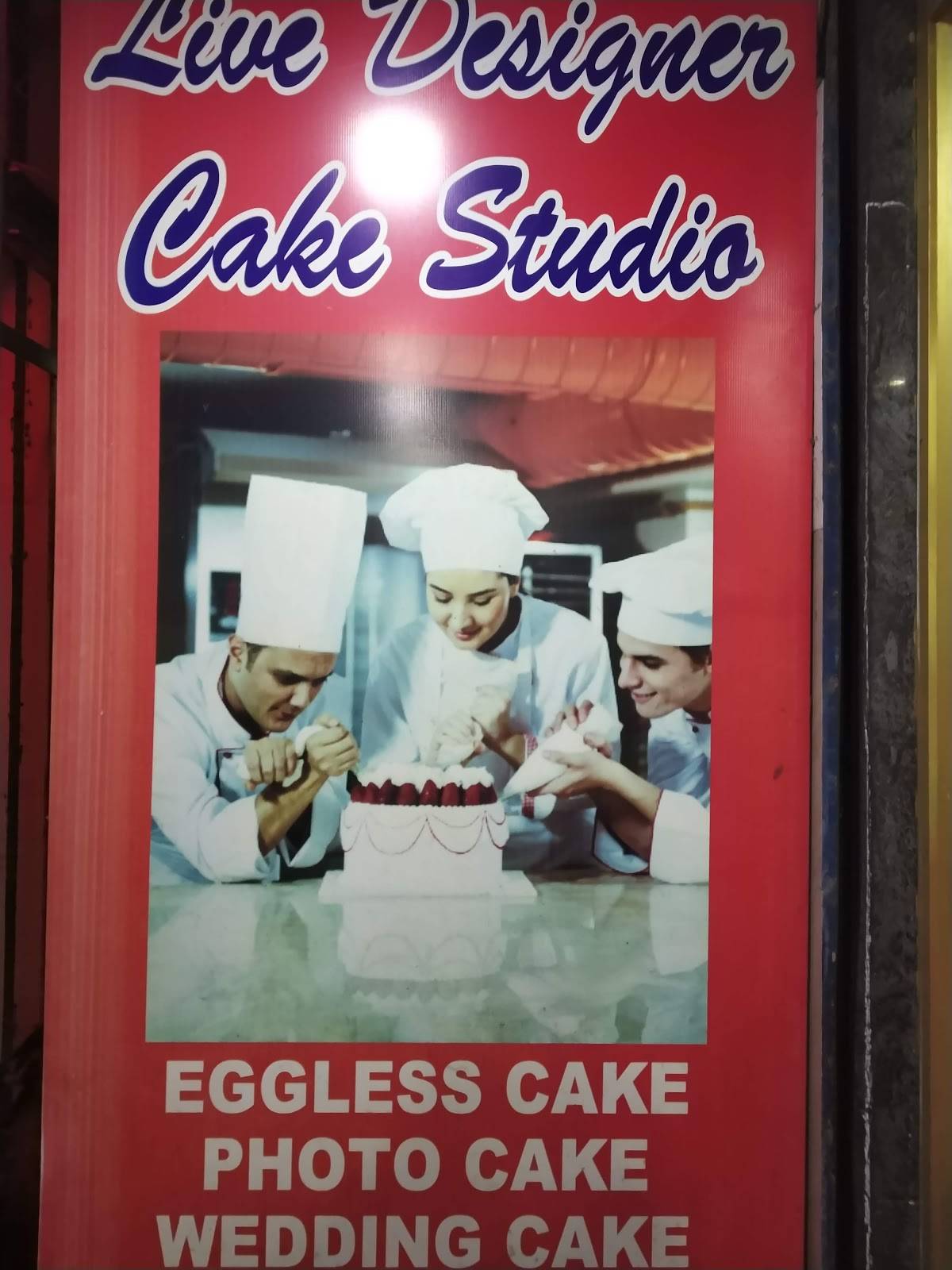 Cake Corner menu