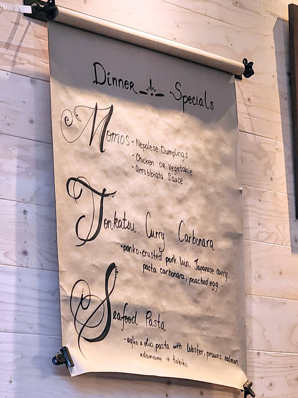 Menu de Carino Riserva