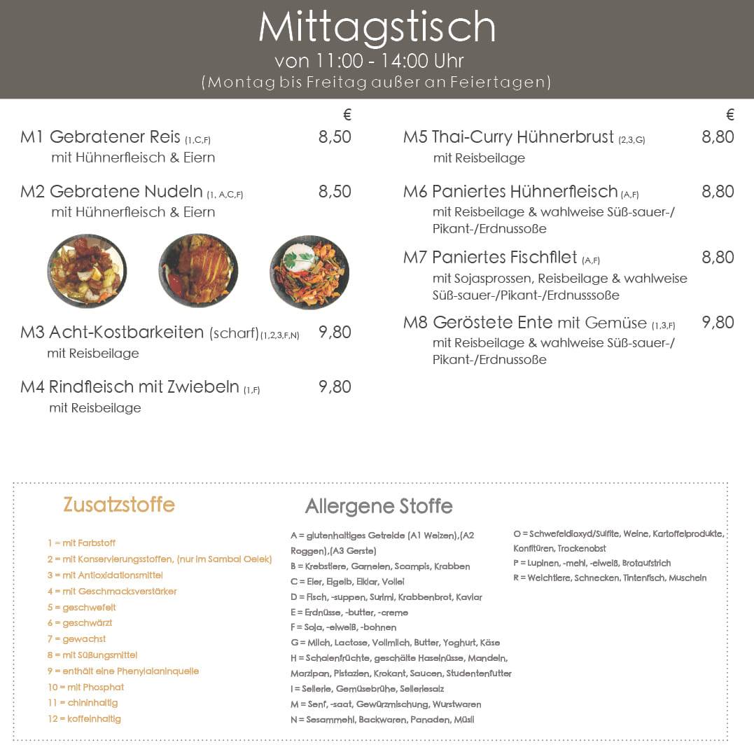 Speisekarte von China Garten restaurant, Altenglan