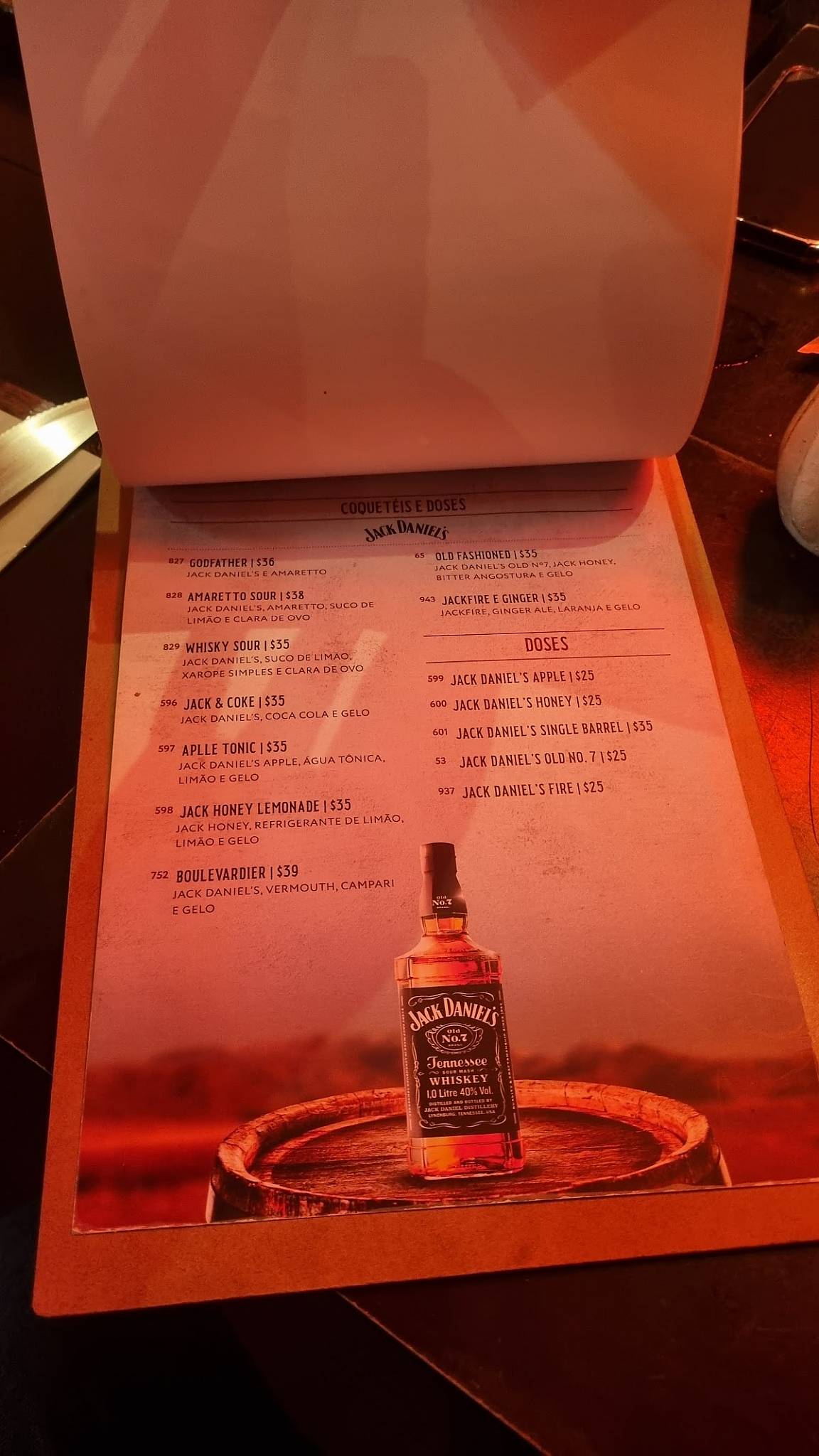 Chinchu - Bar e Parrilla cardápio