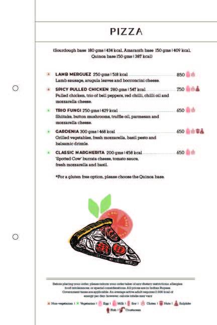 Corby's Restaurant menu