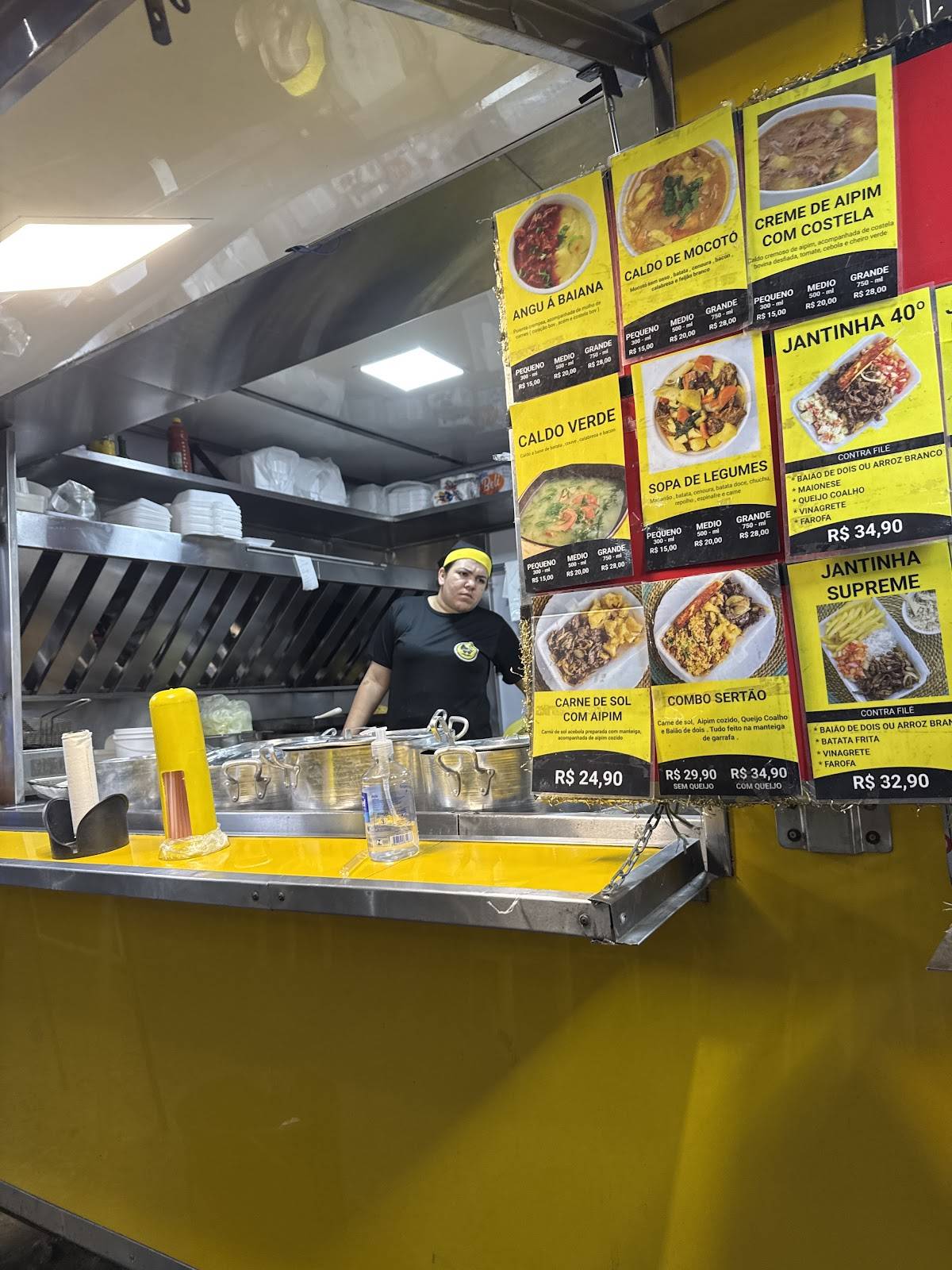 Cozinha 40 Graus cardápio