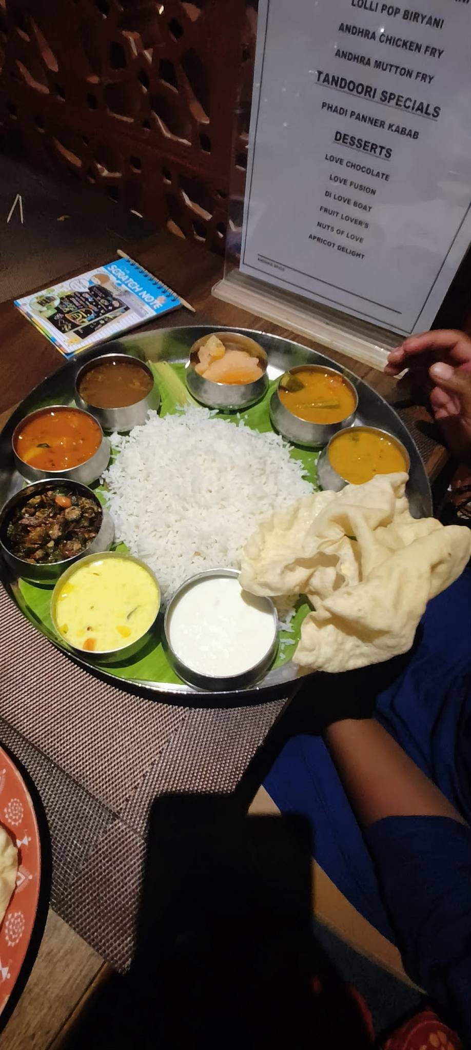 Di Royal Andhra Spice Family Restaurant menu