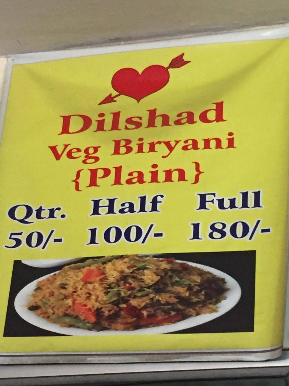 Menu at Dilshad Chicken Biryani Point - Order Chicken Biryani Online ...