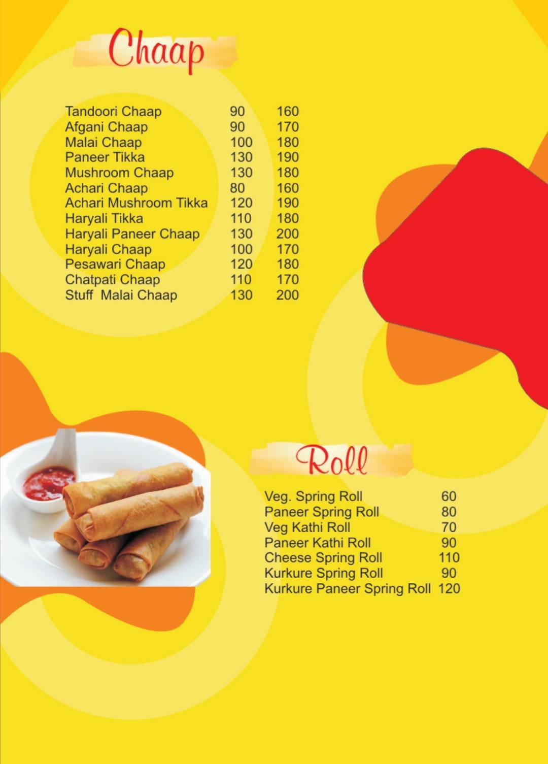 Eat 'n' Smile Cafe & Restro menu