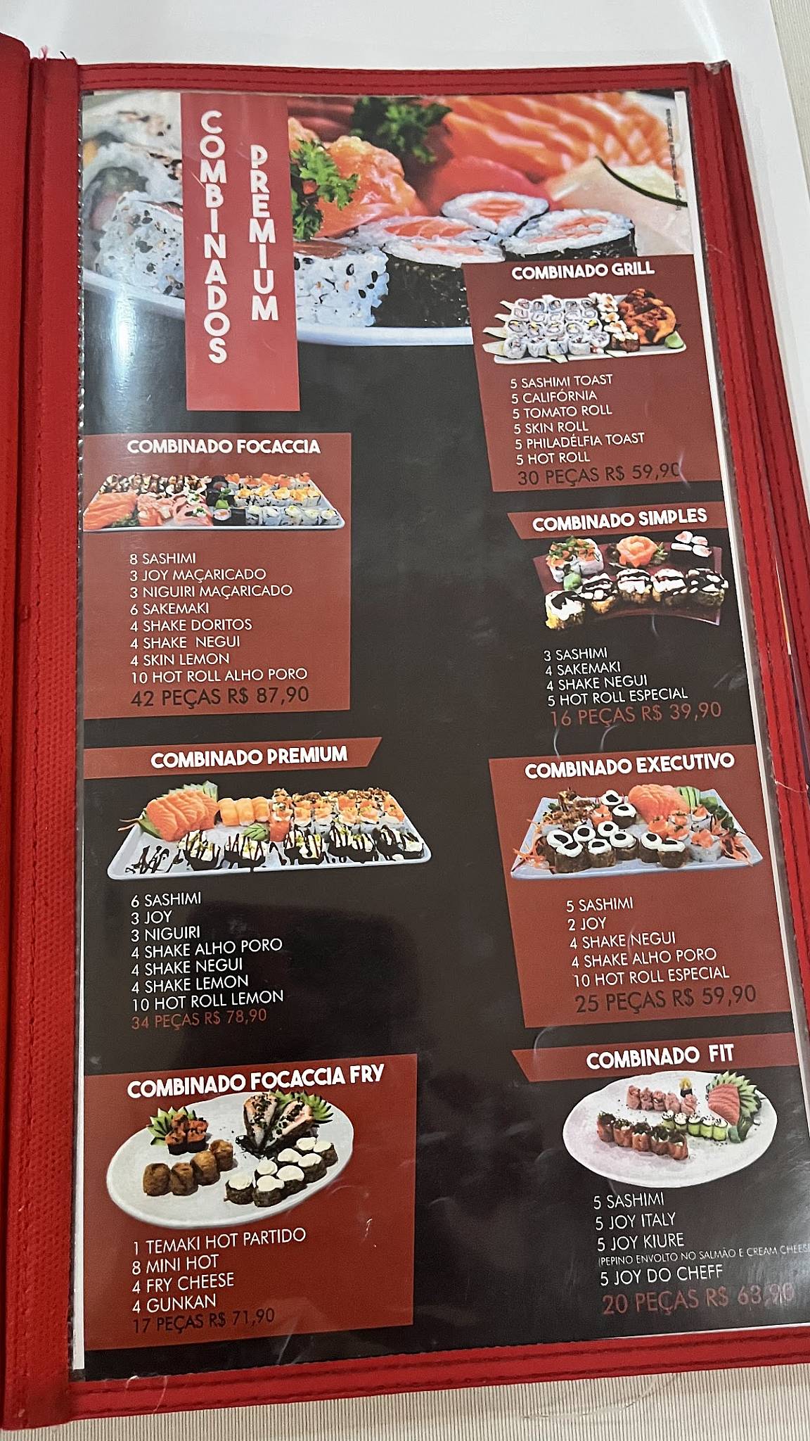 Focaccia Foods cardápio