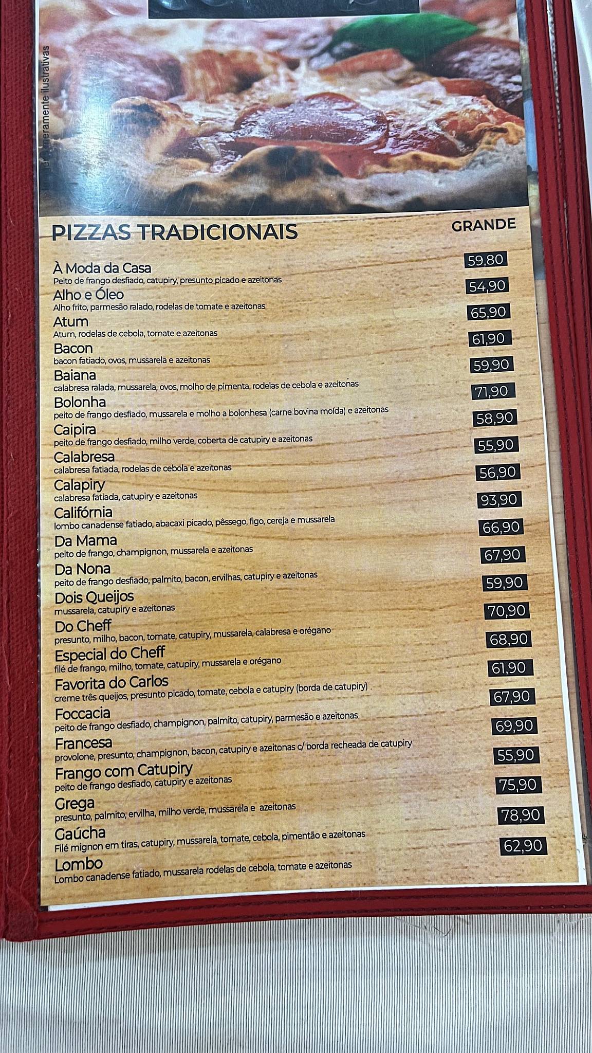 Focaccia Foods cardápio