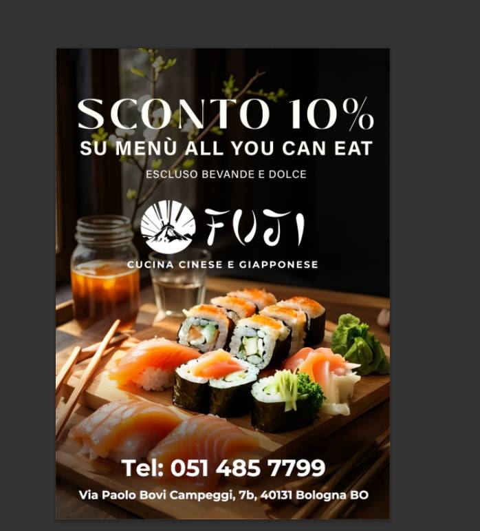 Menu di Fuji sushi 