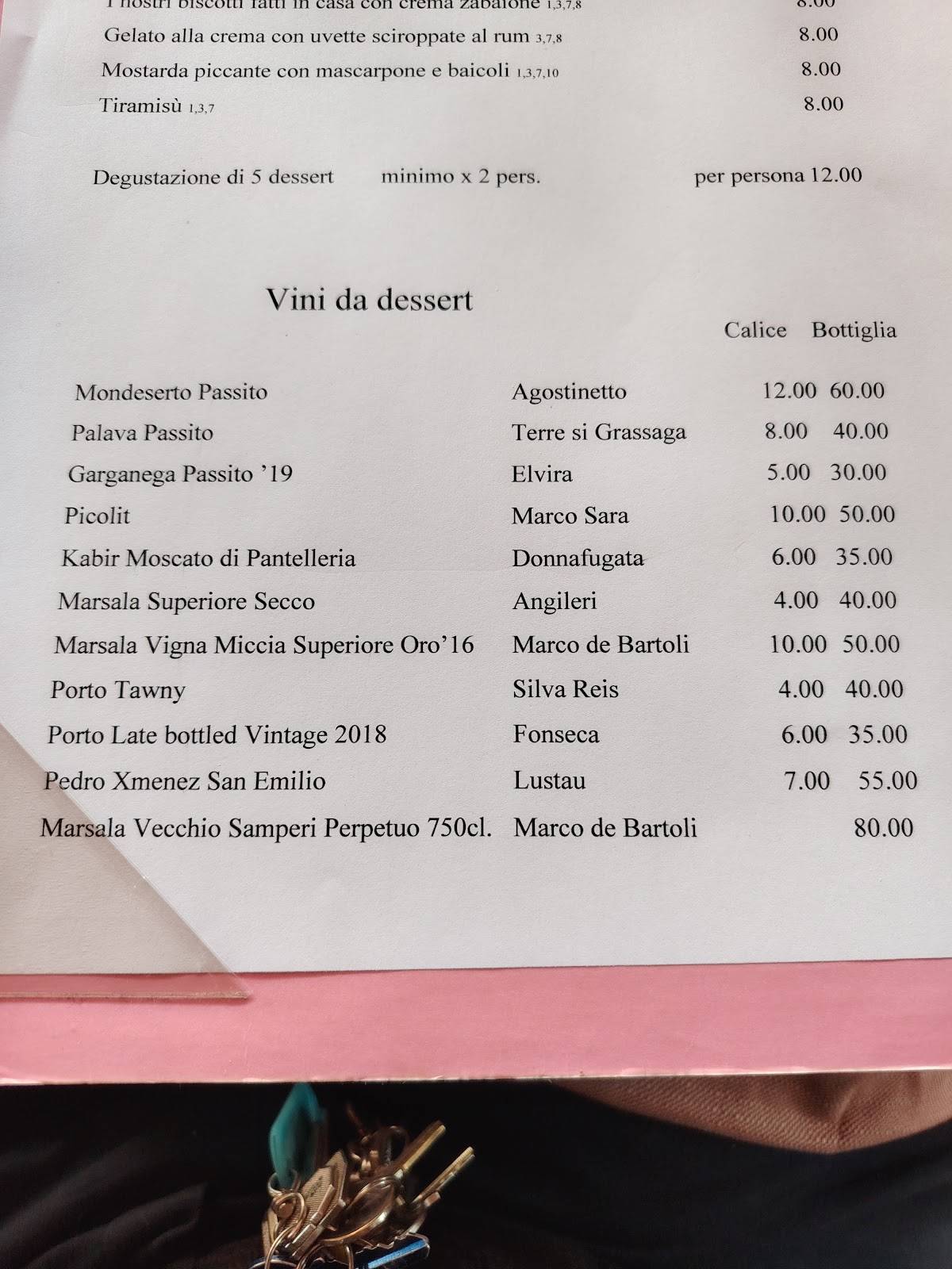 Menu di Il Basilisco 