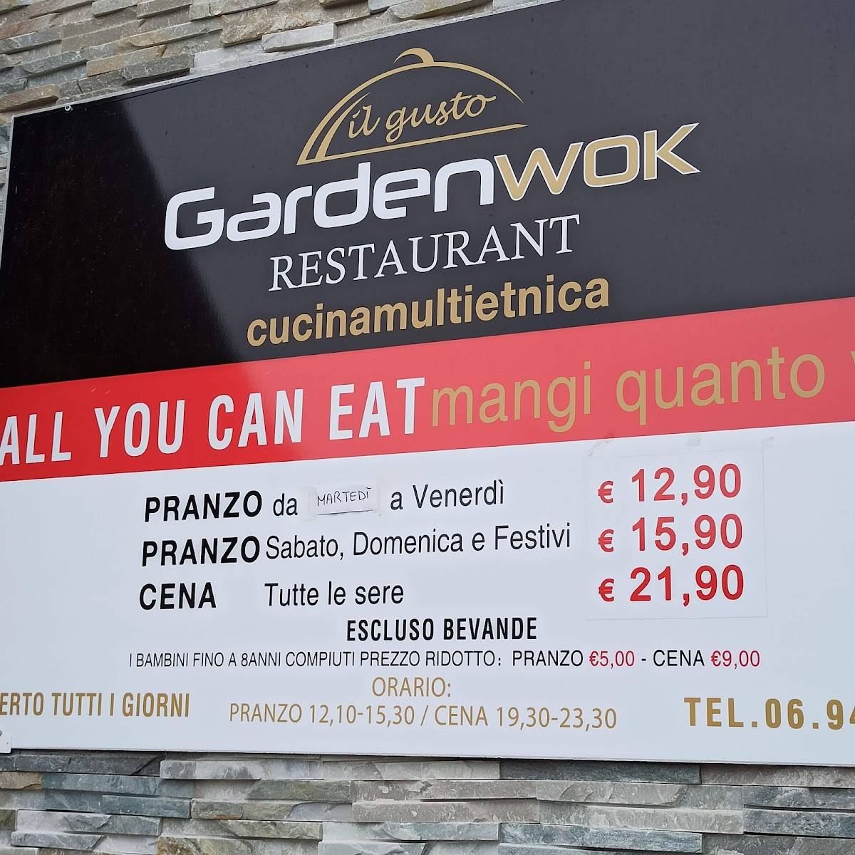 Menu di Il Gusto Garden Wok 