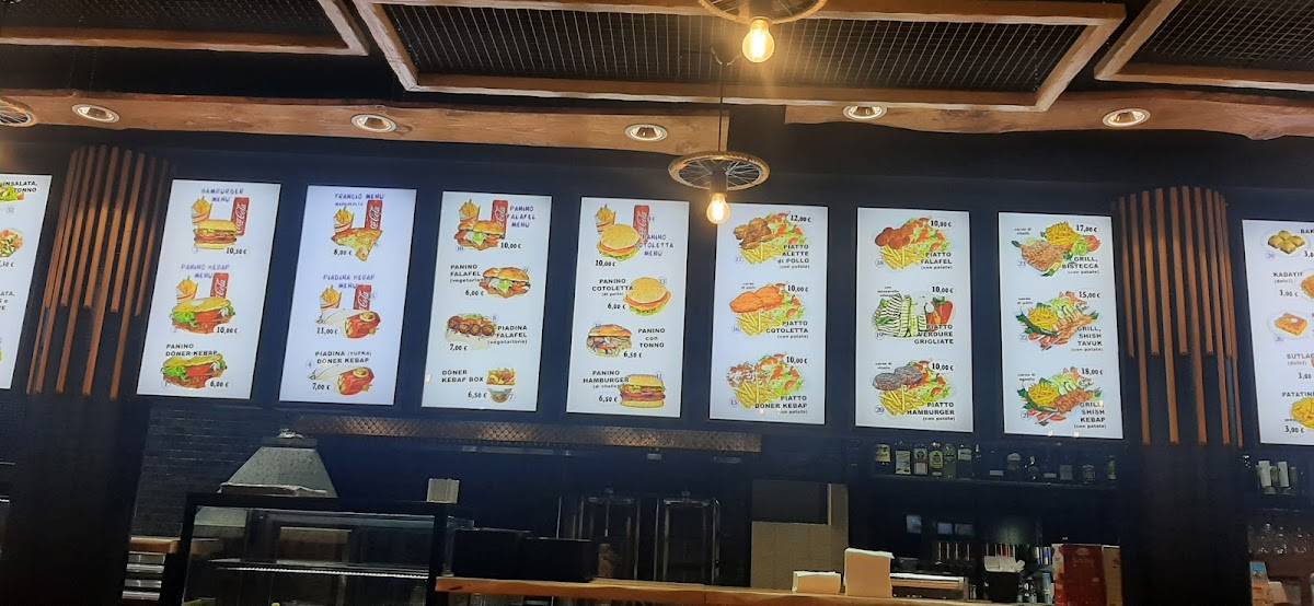 Carta de Istanbul Kebap e Pizza e Grill e Bar, Fino Mornasco