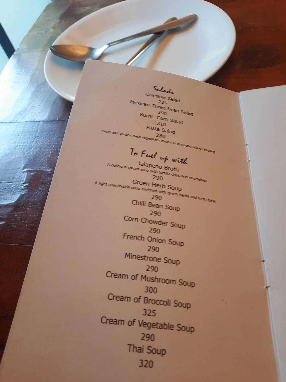 Jalapenos menu
