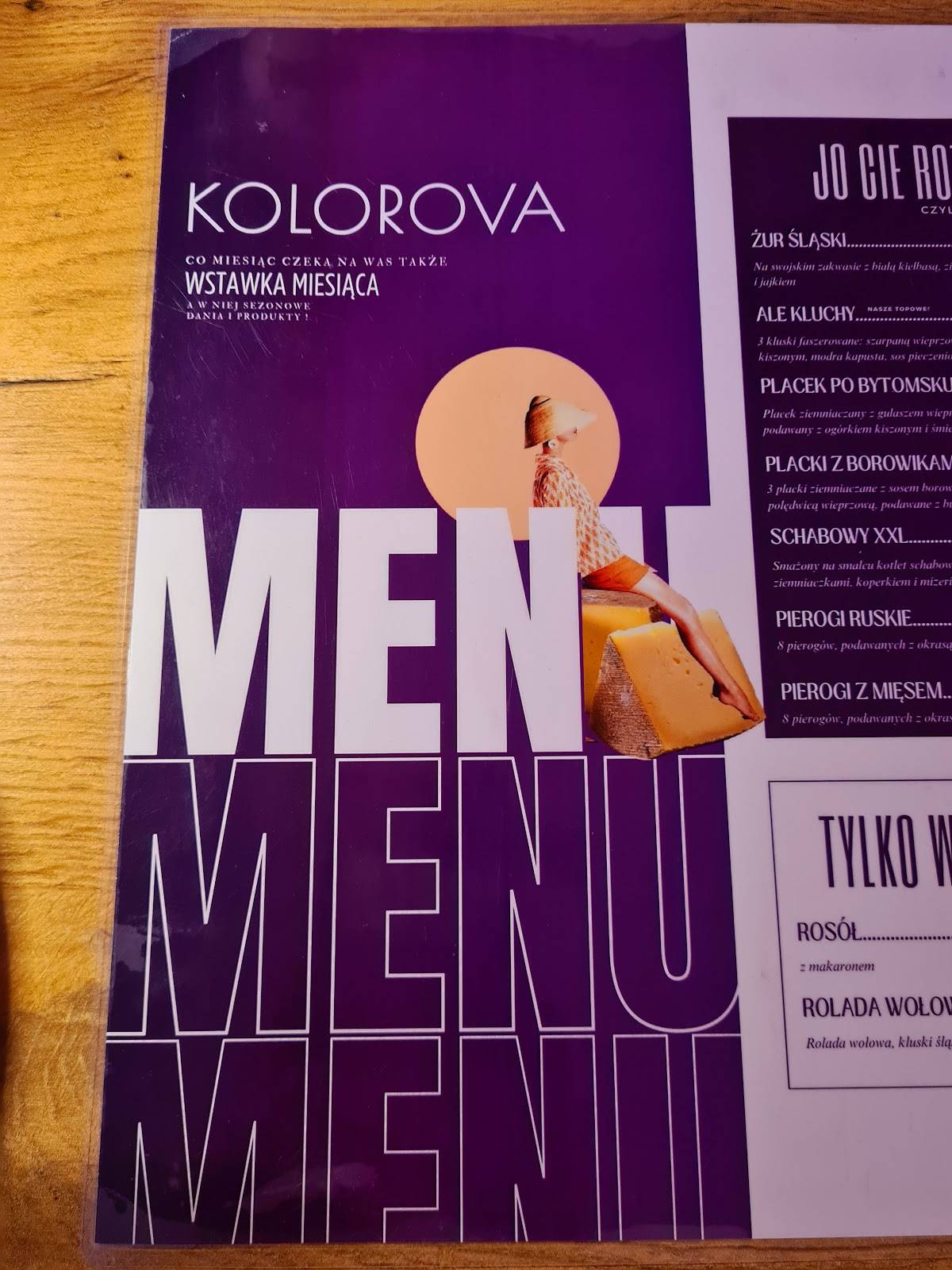 menu-at-kolorova-restaurant-bytom