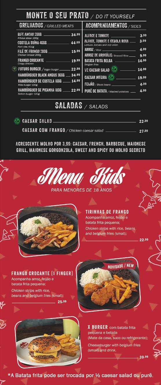 LeMax Hamburgueria - Olegário Maciel (Barra da Tijuca) cardápio