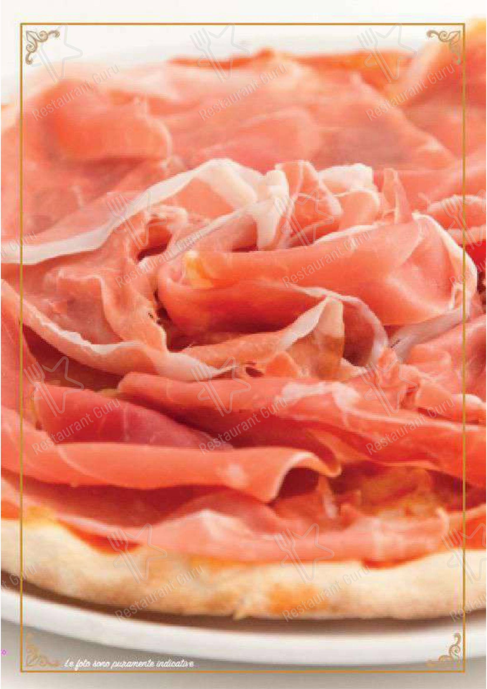 Menu pour Locanda Giulietta e Romeo dans Rome