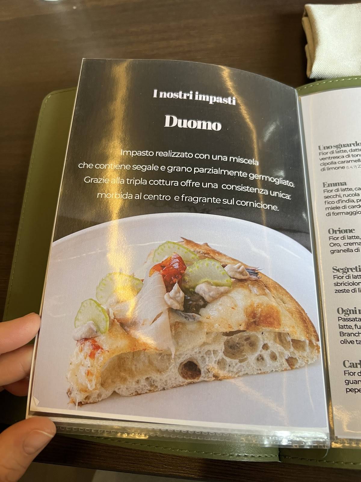 Menu di L'orso In Duomo 