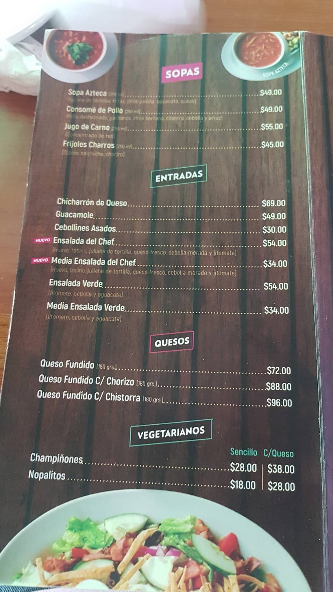 Carta del restaurante Los Giros Ruiz Cortines, Veracruz, Ruiz Cortines