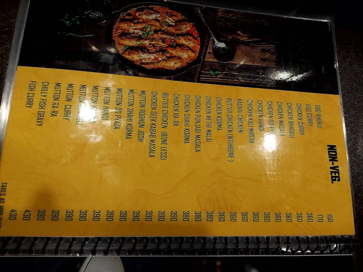 Menu at Mango Tree Party Lawn & Cafe Restaurant, Rewa