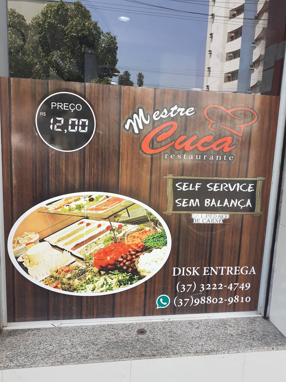 Mestre Cuca cardápio