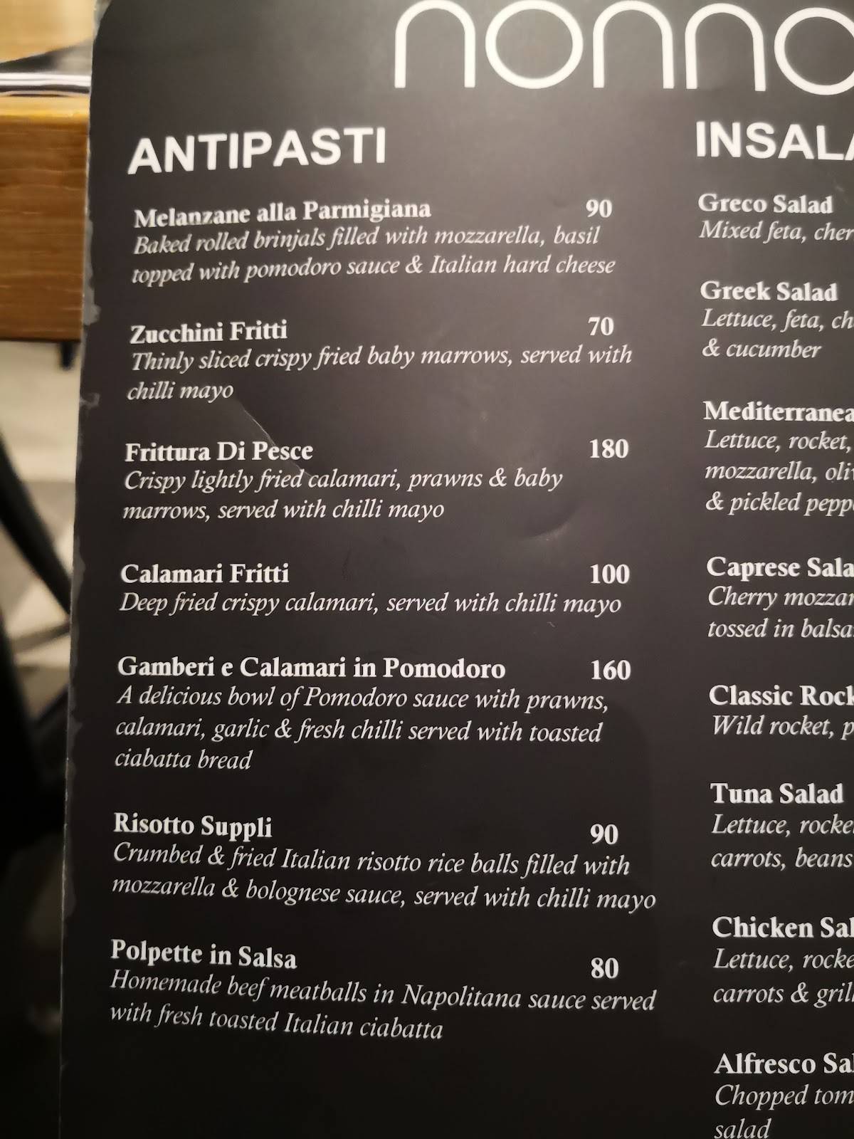 Nonnas Italian Restaurant And Pizza Concord Menu - yl3x03g