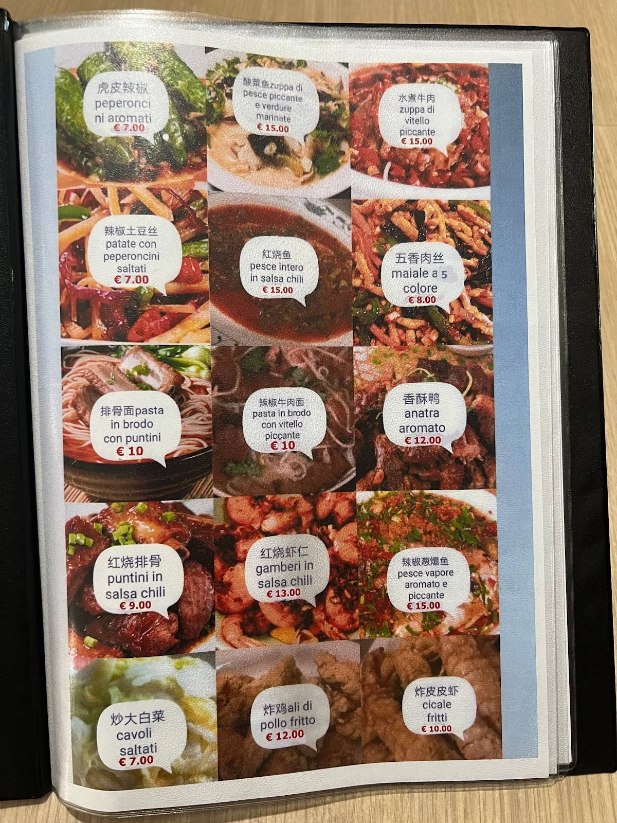 Menu di Passeggeri 