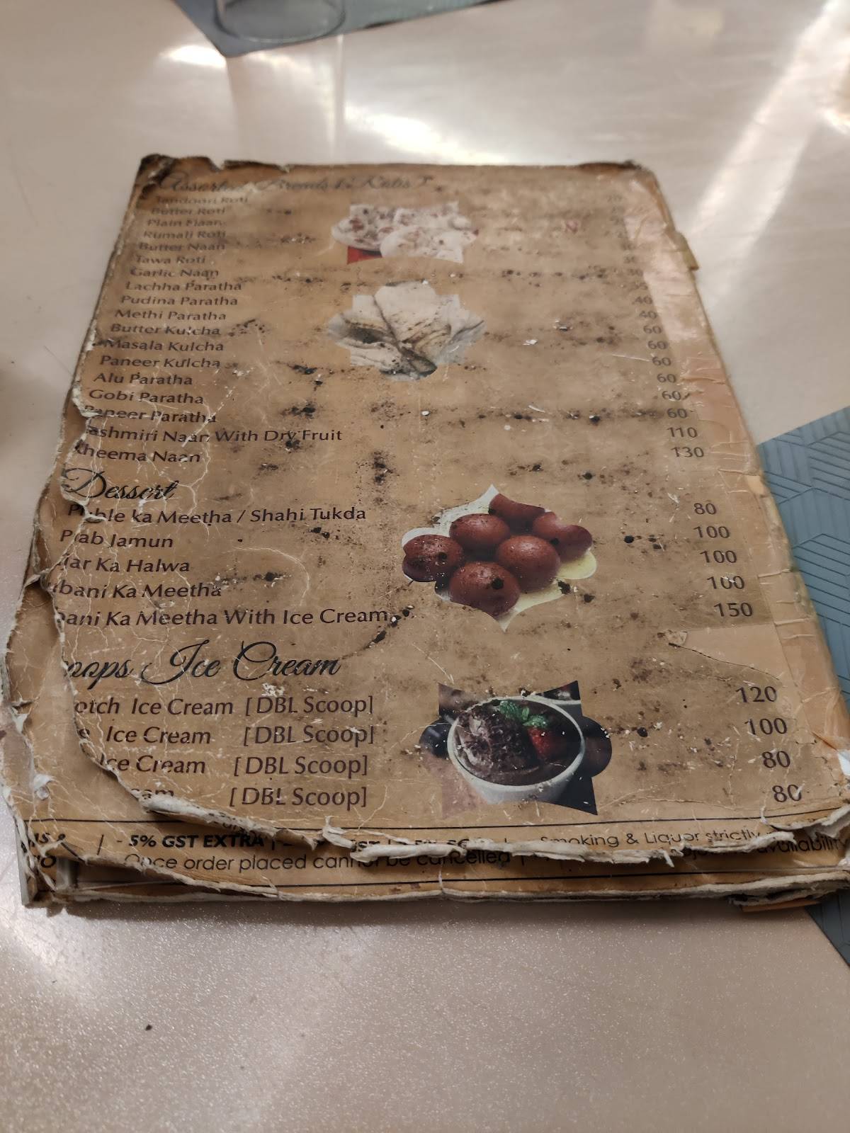 Pepper & Salt Restaurant menu