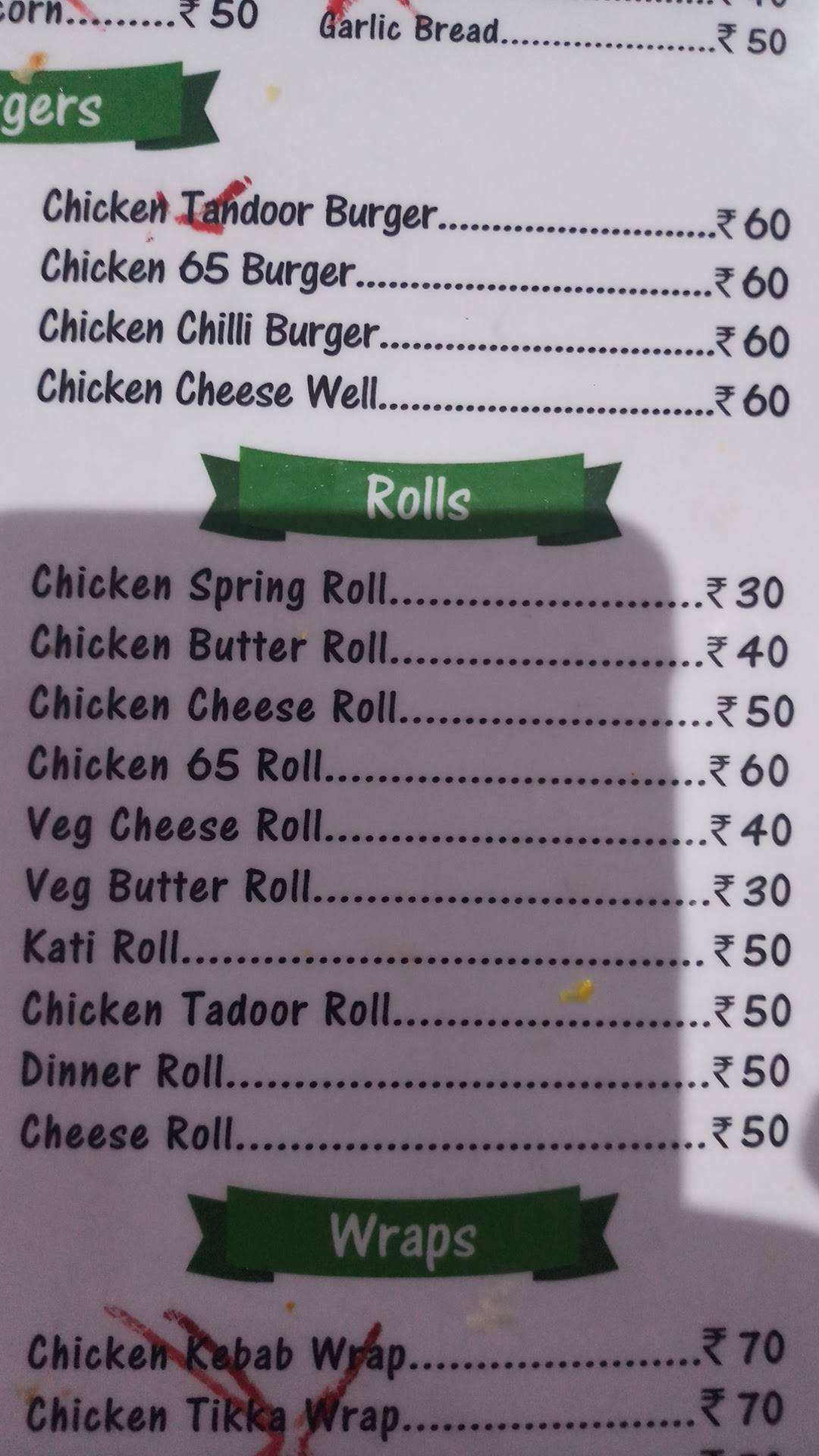 Pista House Bandlaguda menu