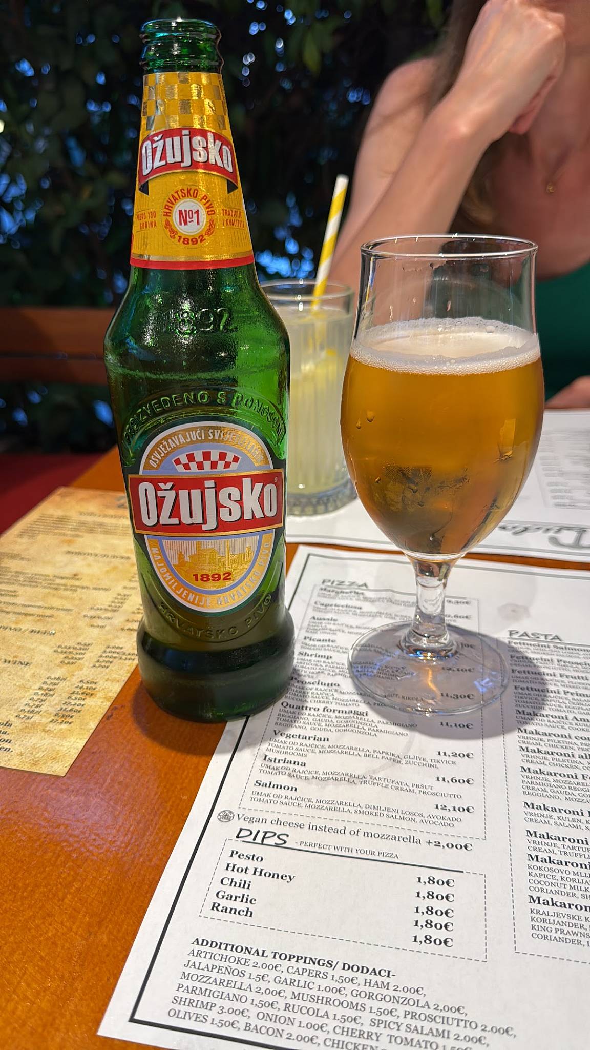 Menu di Pizza Pasta Tudors 