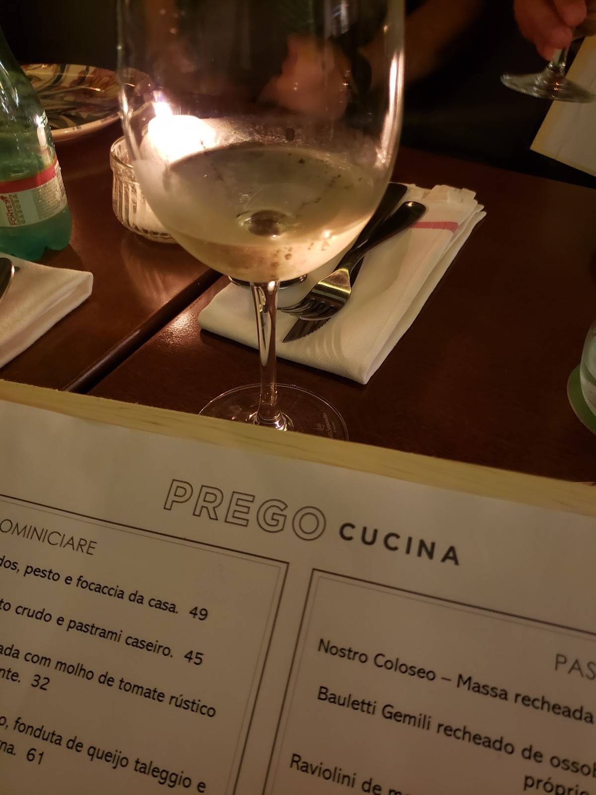 Gioia Piano Bar & Restaurante cardápio