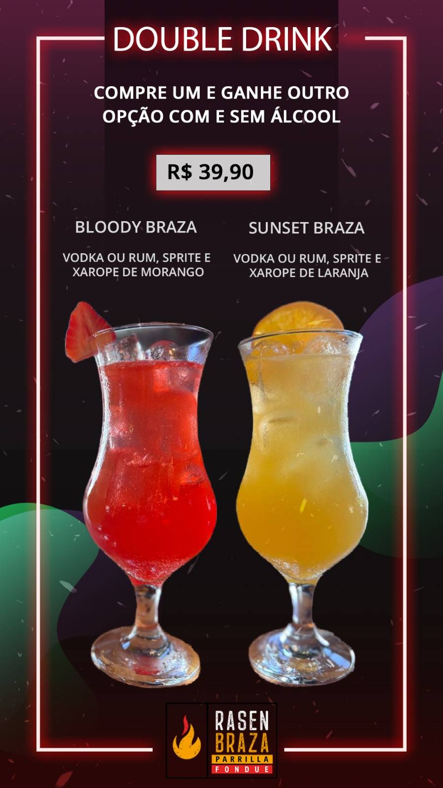 Rasen Braza - Parrilla & Fondue cardápio