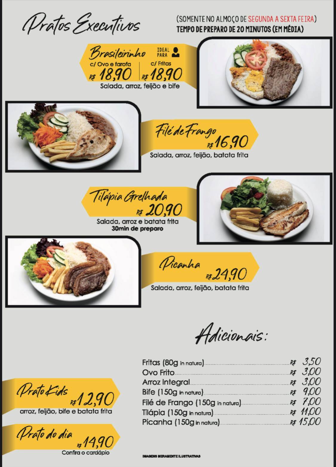 Alcatrão Grill cardápio