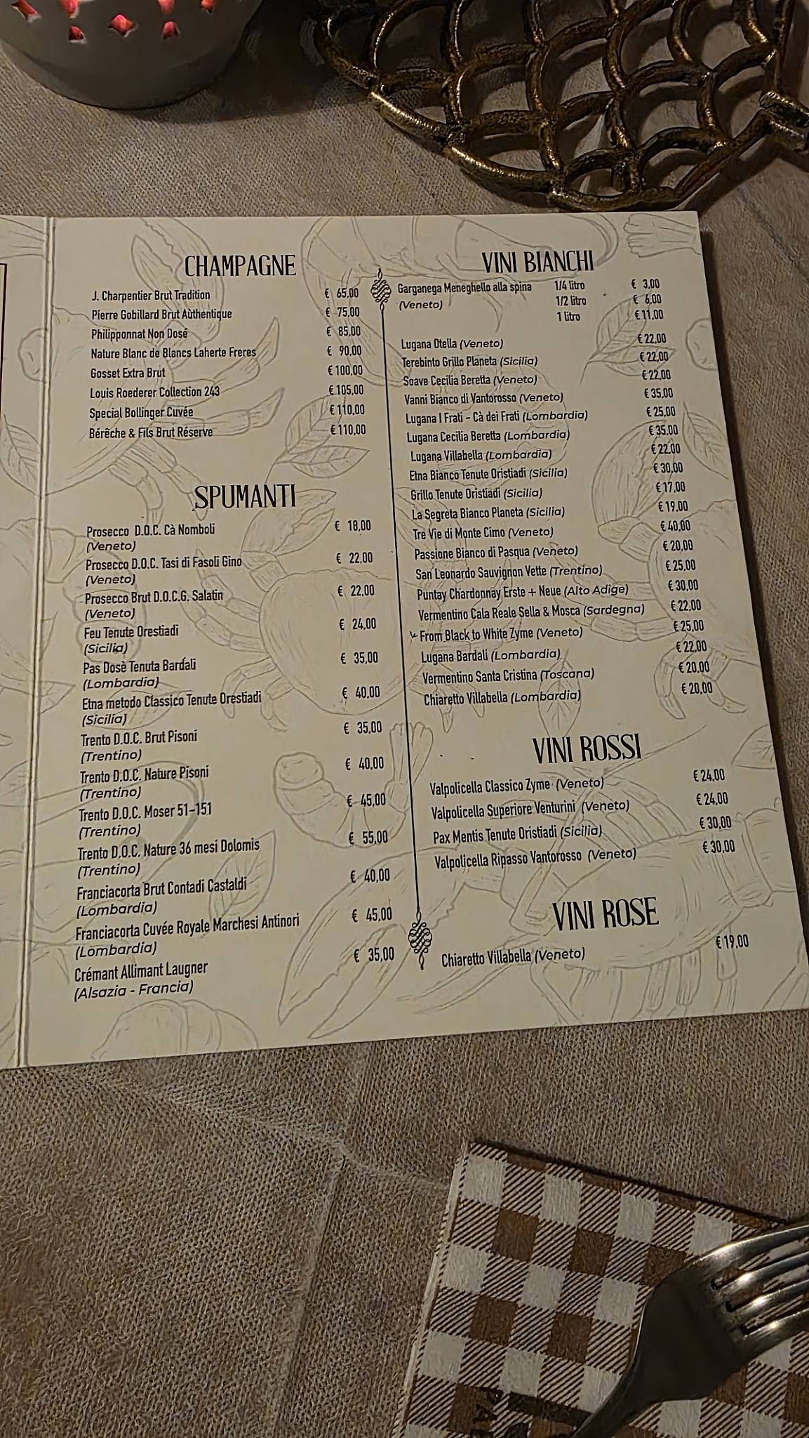 Menu di Ristorante Da Ismaele - Specialità Paella di Pesce 