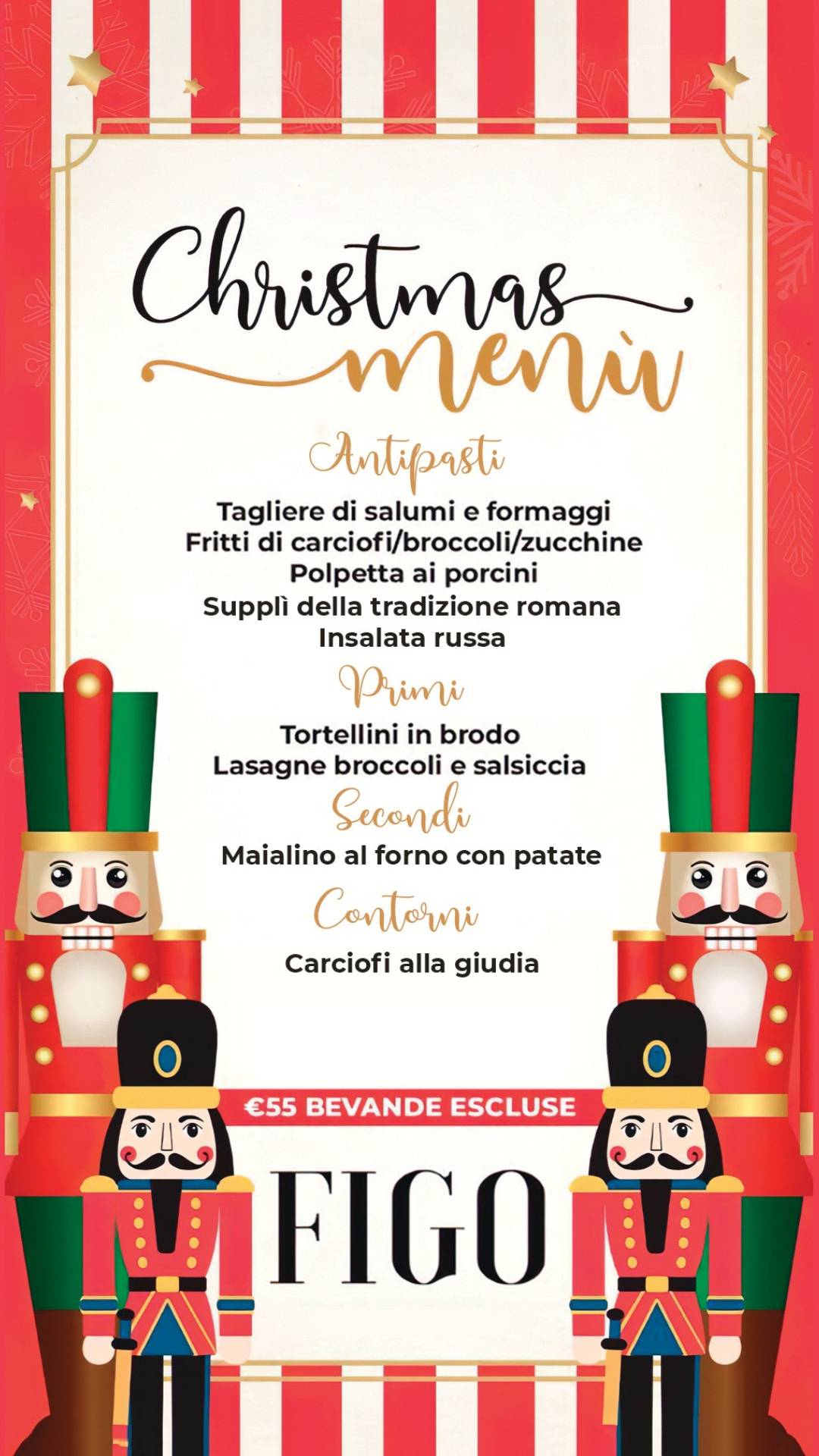 Menu di Ristorante Figo Nomentana 