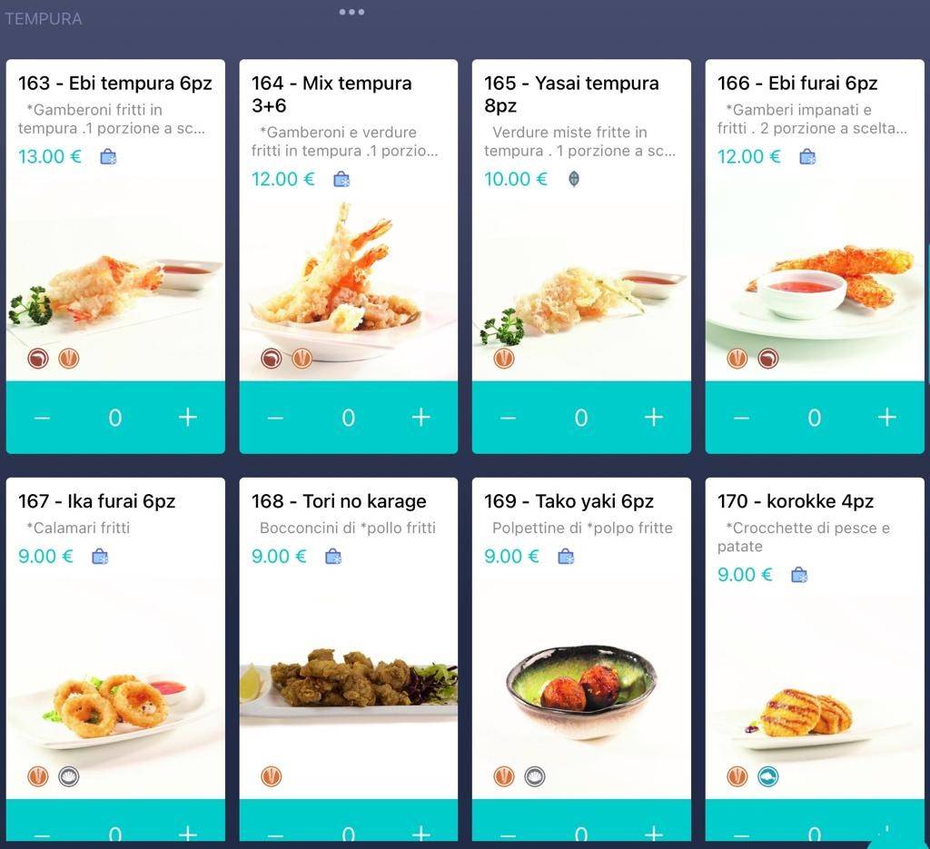Menu di Ristorante Giapponese Tokyo Empoli 