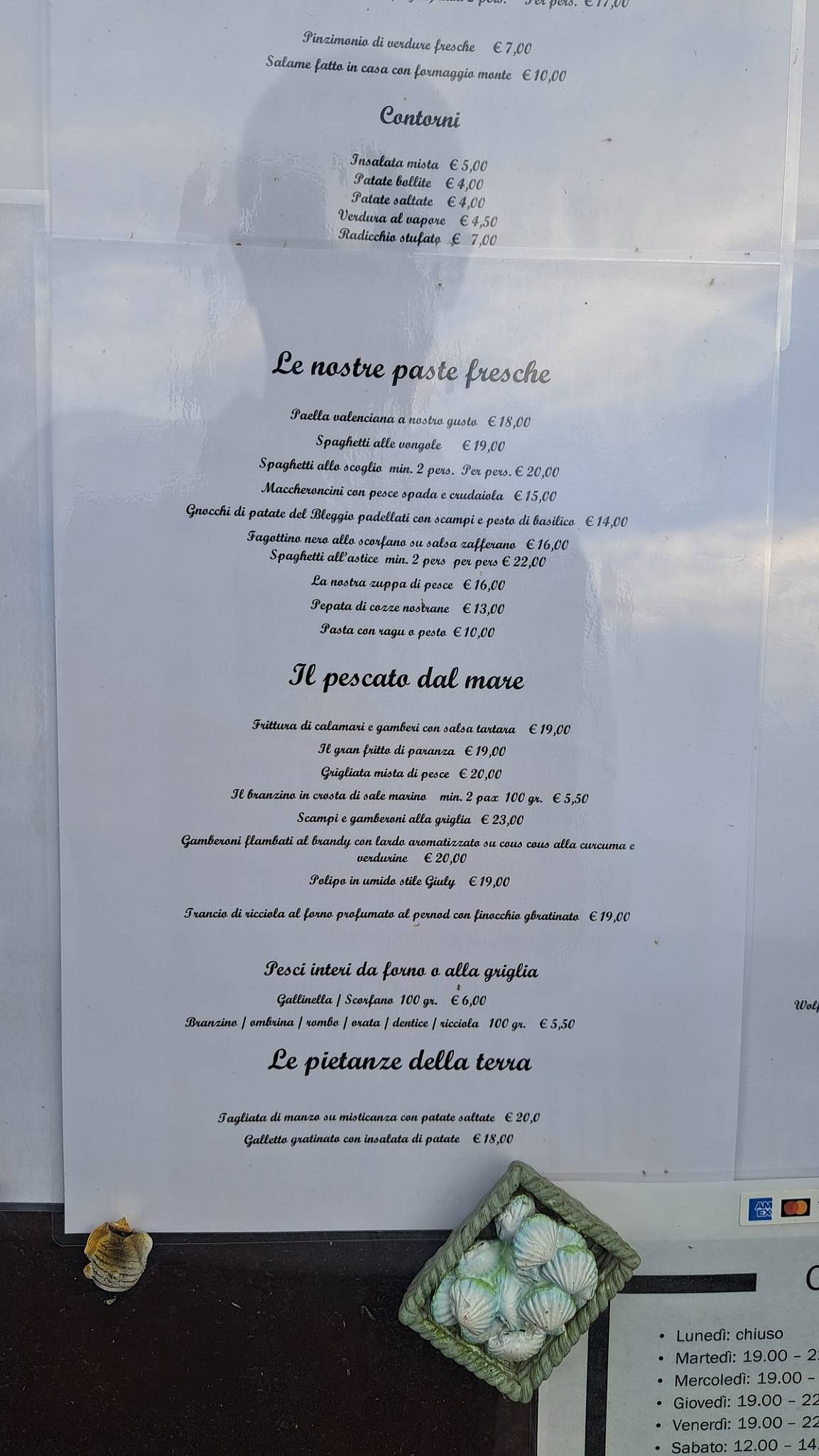 Menu di Ristorante Giuly 
