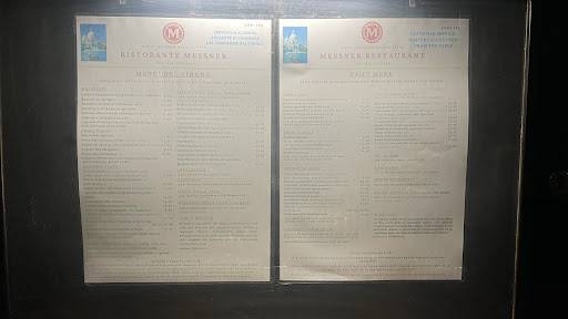 Menu di Ristorante Messner 